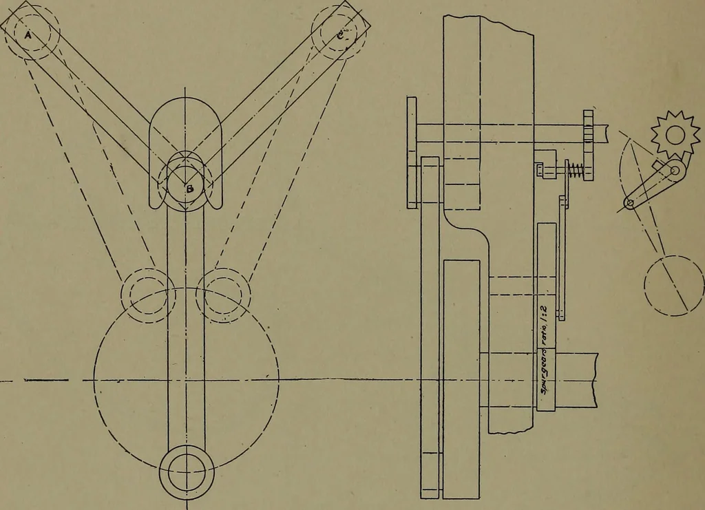 An illustration from Machine design, 1913, leaf 357