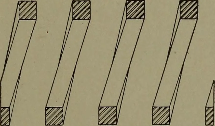 An illustration from Machine drawing, a practical guide to the standard methods of graphical representation of machines, including complete detail drawings of a duplex pump and of a direct-current generator, 1920, leaf 88