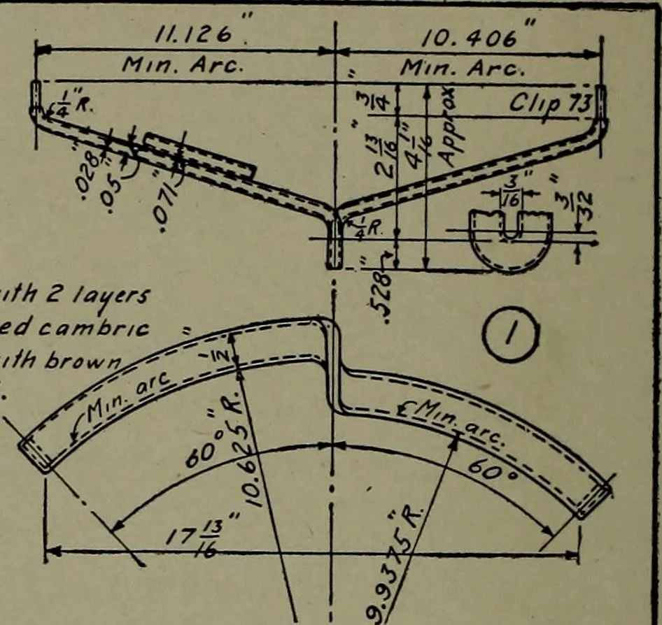 An illustration from Machine drawing; a practical guide to the standard methods of graphical representation of machines, including complete detail drawings of a duplex pump and of a direct-current generator, 1914, leaf 247