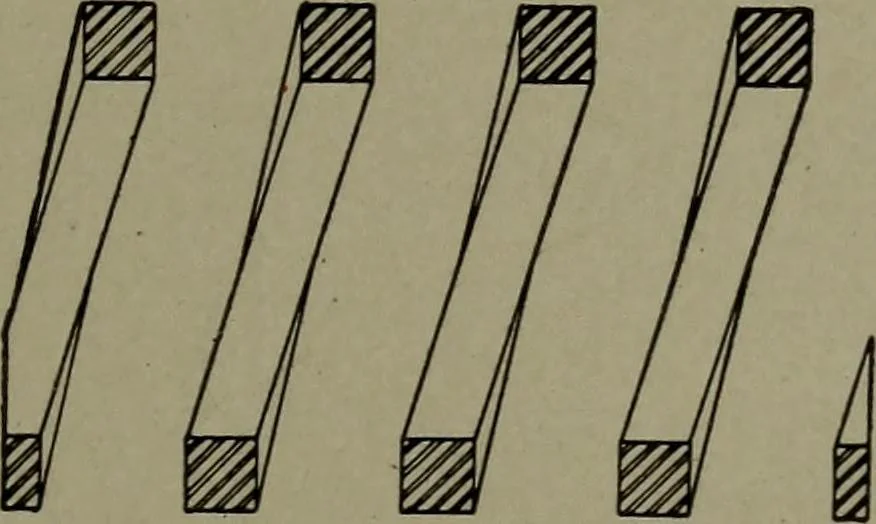 An illustration from Machine drawing; a practical guide to the standard methods of graphical representation of machines, including complete detail drawings of a duplex pump and of a direct-current generator, 1914, leaf 88