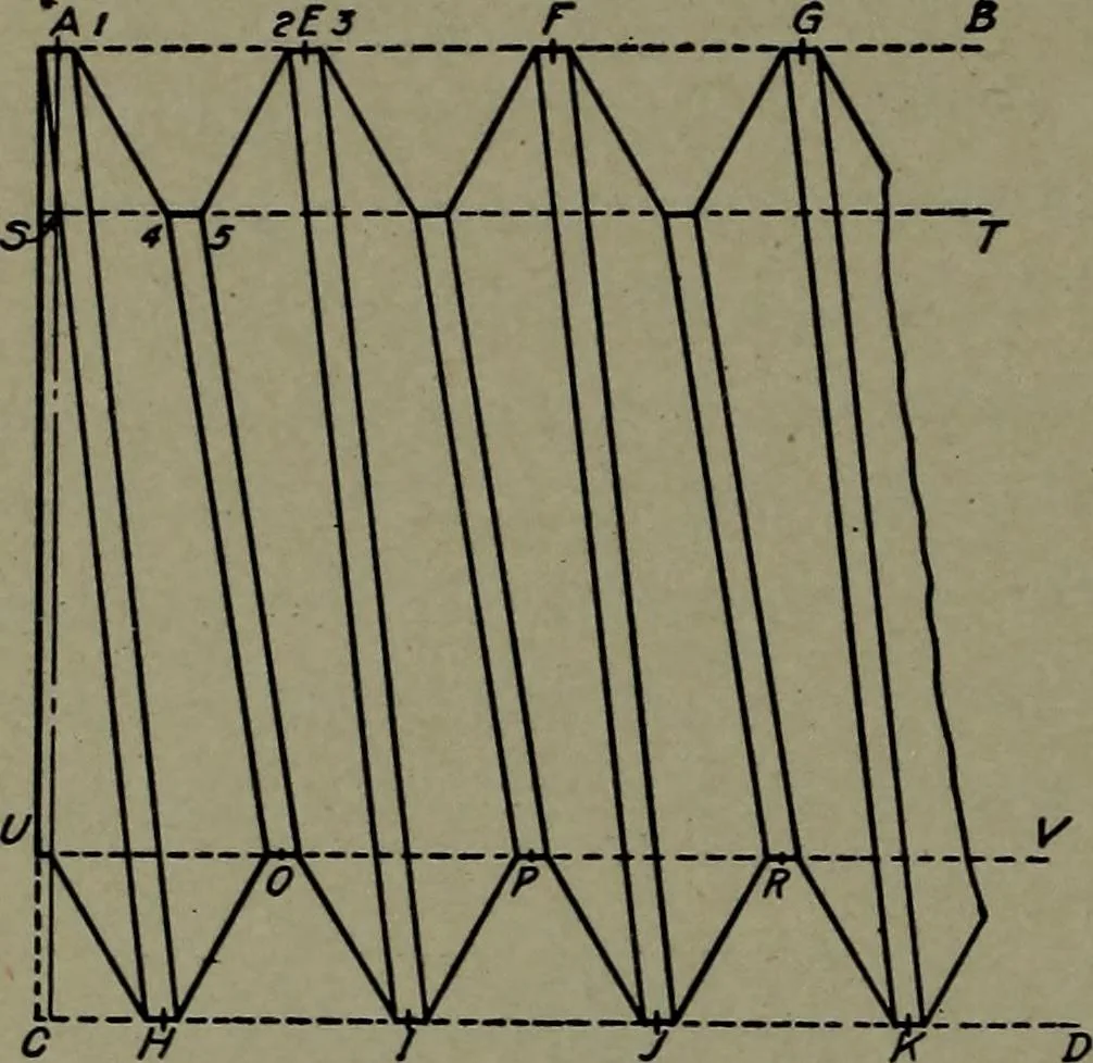 An illustration from Machine drawing; a practical guide to the standard methods of graphical representation of machines, including complete detail drawings of a duplex pump and of a direct-current generator, 1914, leaf 95