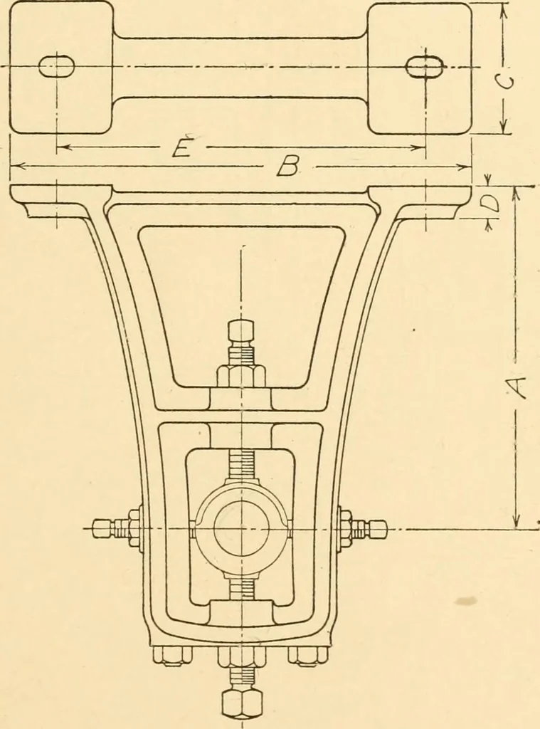 An illustration from Machine drawing; a text and problem book for technical students and draftsmen, 1921, leaf 100