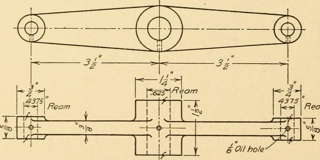 An illustration from Machine drawing; a text and problem book for technical students and draftsmen, 1921, leaf 115