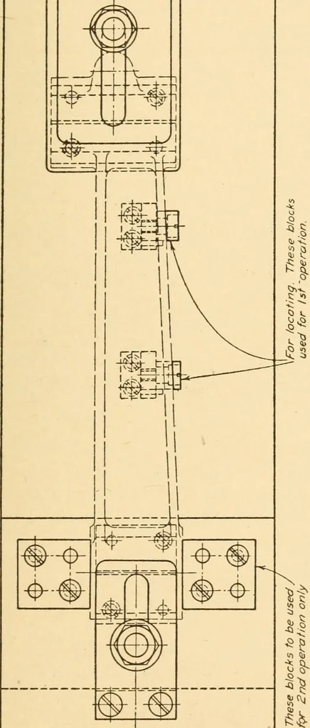 An illustration from Machine drawing; a text and problem book for technical students and draftsmen, 1921, leaf 118