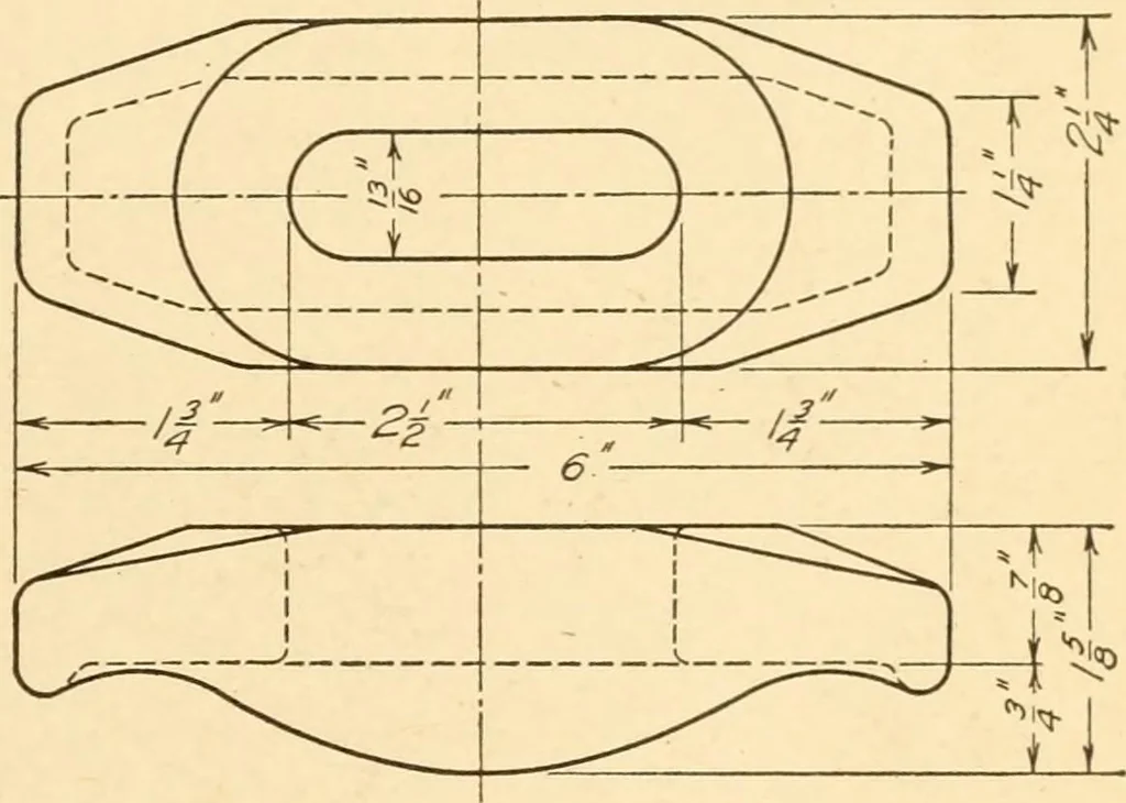 An illustration from Machine drawing; a text and problem book for technical students and draftsmen, 1921, leaf 122