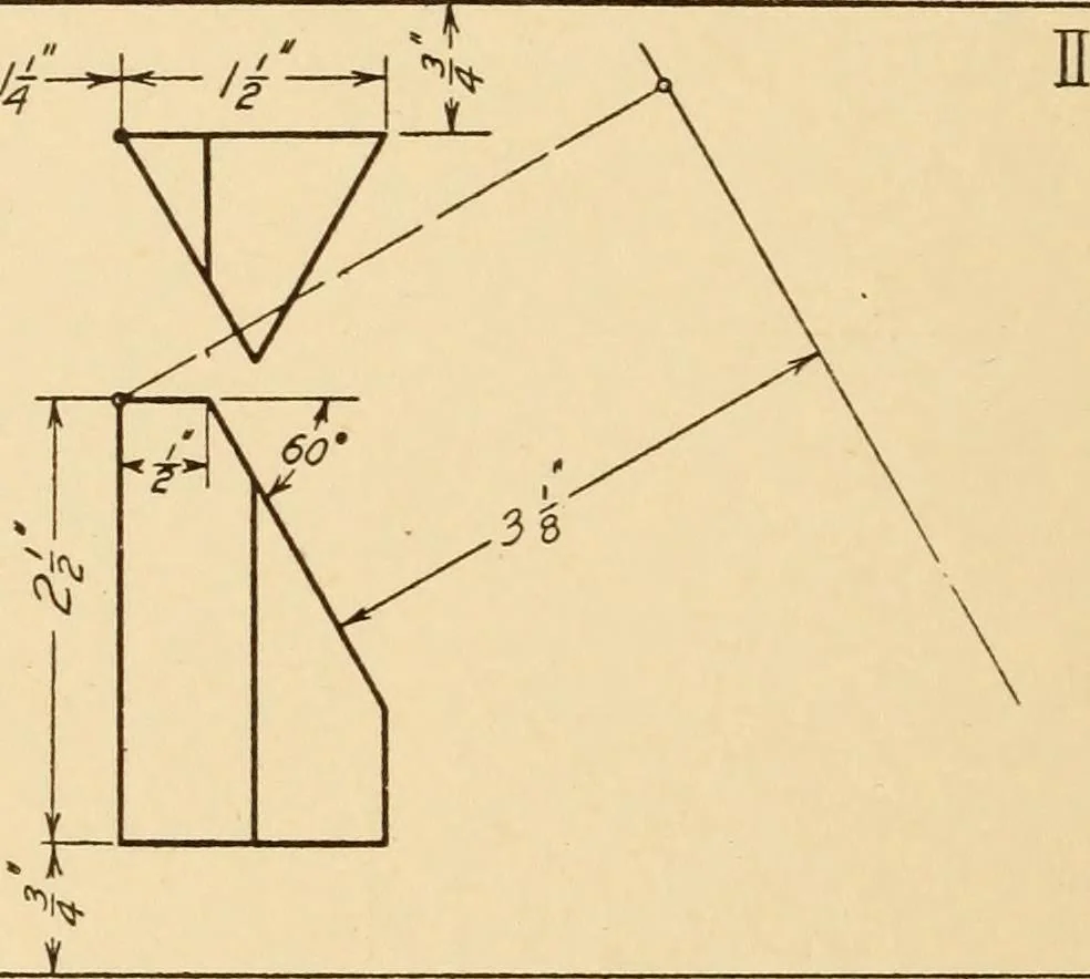 An illustration from Machine drawing; a text and problem book for technical students and draftsmen, 1921, leaf 159