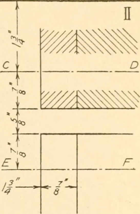 An illustration from Machine drawing; a text and problem book for technical students and draftsmen, 1921, leaf 166
