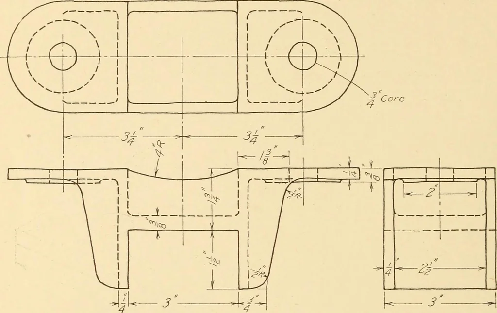 An illustration from Machine drawing; a text and problem book for technical students and draftsmen, 1921, leaf 169