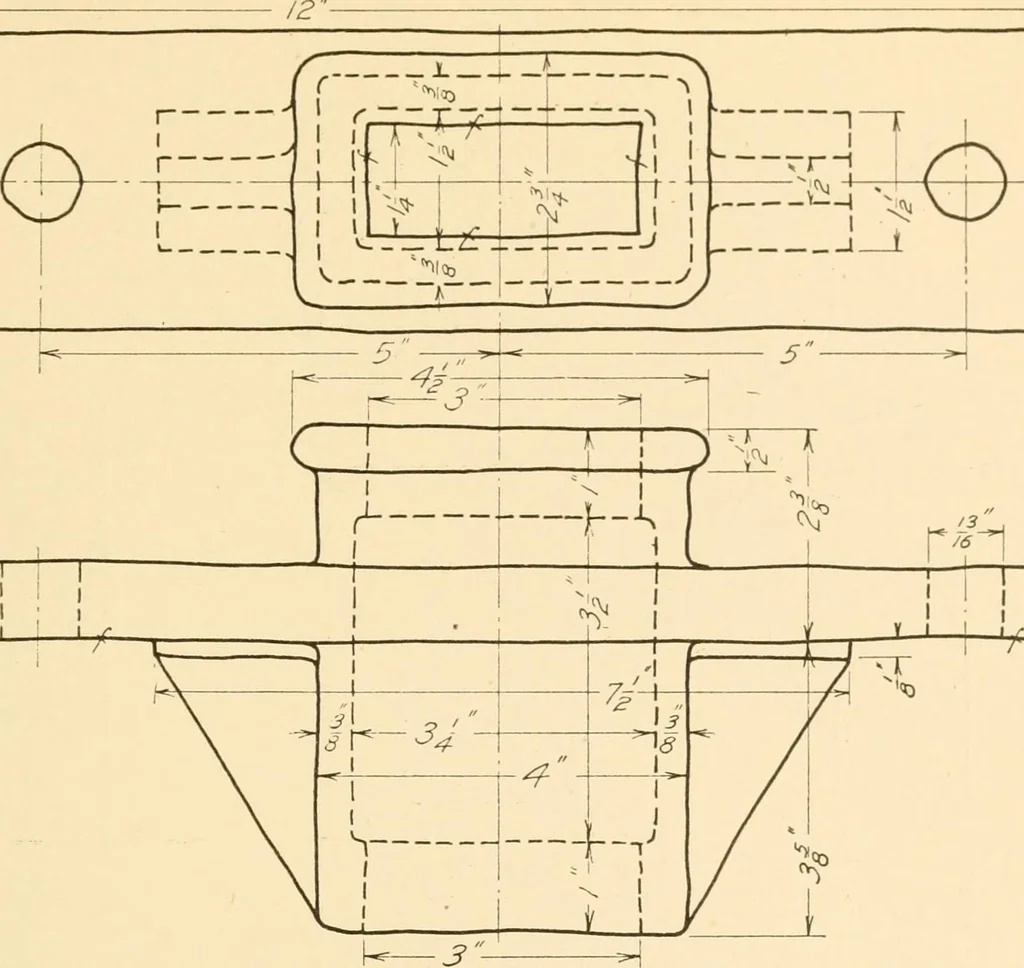 An illustration from Machine drawing; a text and problem book for technical students and draftsmen, 1921, leaf 170