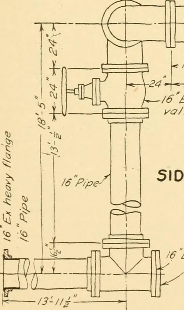 An illustration from Machine drawing; a text and problem book for technical students and draftsmen, 1921, leaf 190