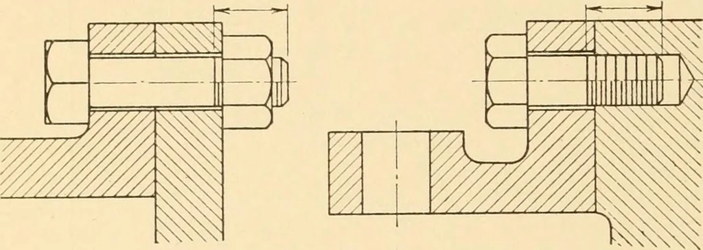 An illustration from Machine drawing; a text and problem book for technical students and draftsmen, 1921, leaf 33