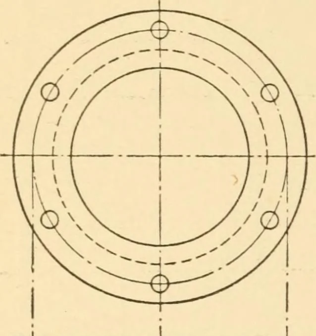 An illustration from Machine drawing; a text and problem book for technical students and draftsmen, 1921, leaf 67