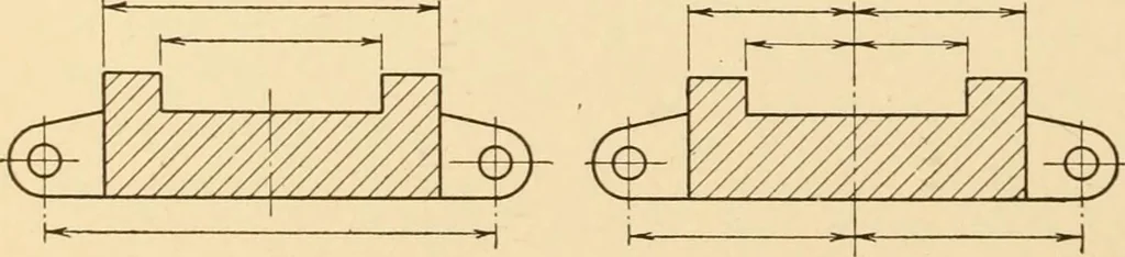 An illustration from Machine drawing; a text and problem book for technical students and draftsmen, 1921, leaf 81