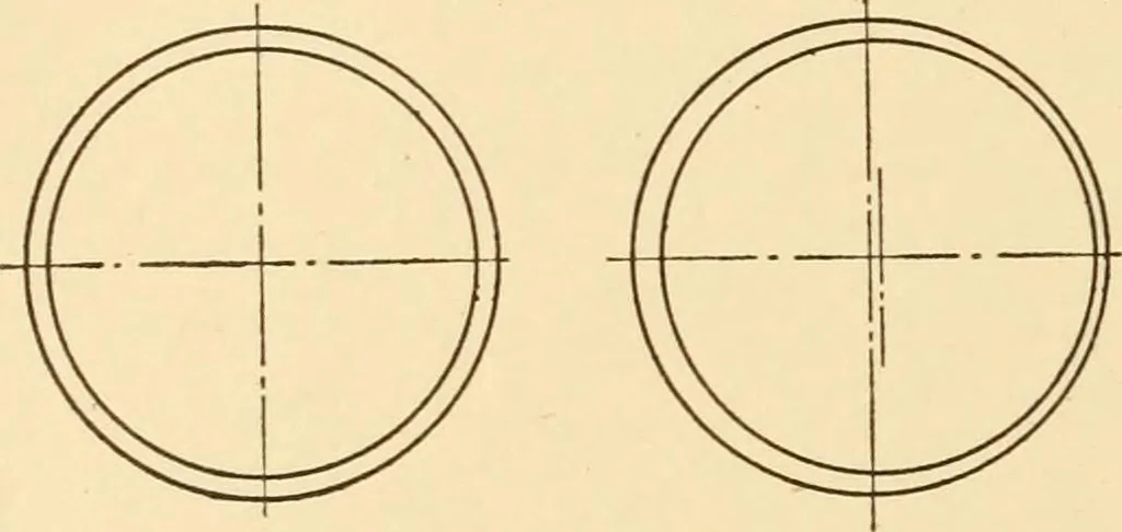 An illustration from Machine drawing; a text and problem book for technical students and draftsmen, 1921, leaf 87