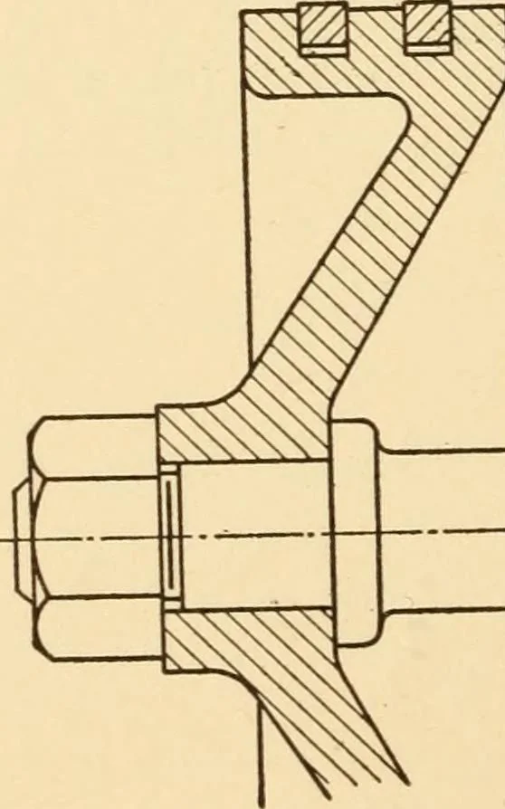 An illustration from Machine drawing; a text and problem book for technical students and draftsmen, 1921, leaf 87
