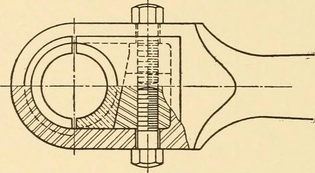 An illustration from Machine drawing; a text and problem book for technical students and draftsmen, 1921, leaf 89