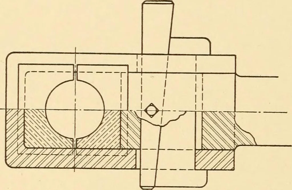 An illustration from Machine drawing; a text and problem book for technical students and draftsmen, 1921, leaf 89