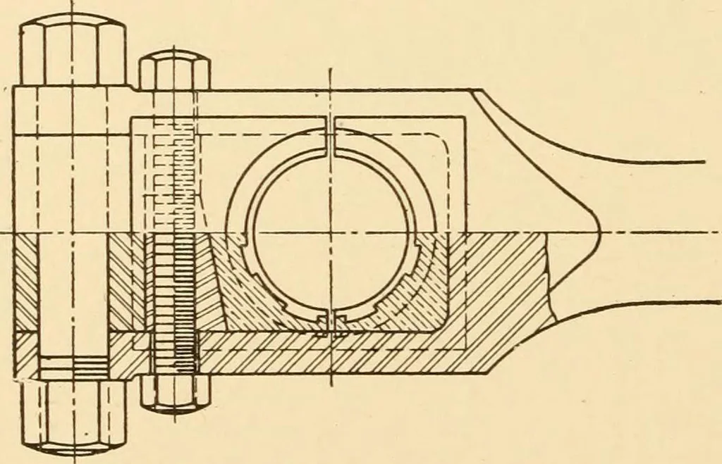 An illustration from Machine drawing; a text and problem book for technical students and draftsmen, 1921, leaf 89