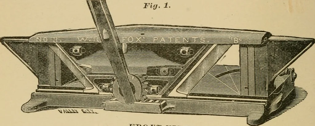 An illustration from Machinery pattern making, 1892, leaf 19