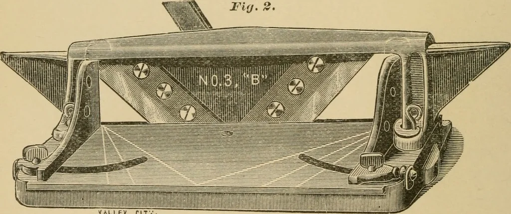 An illustration from Machinery pattern making, 1892, leaf 19