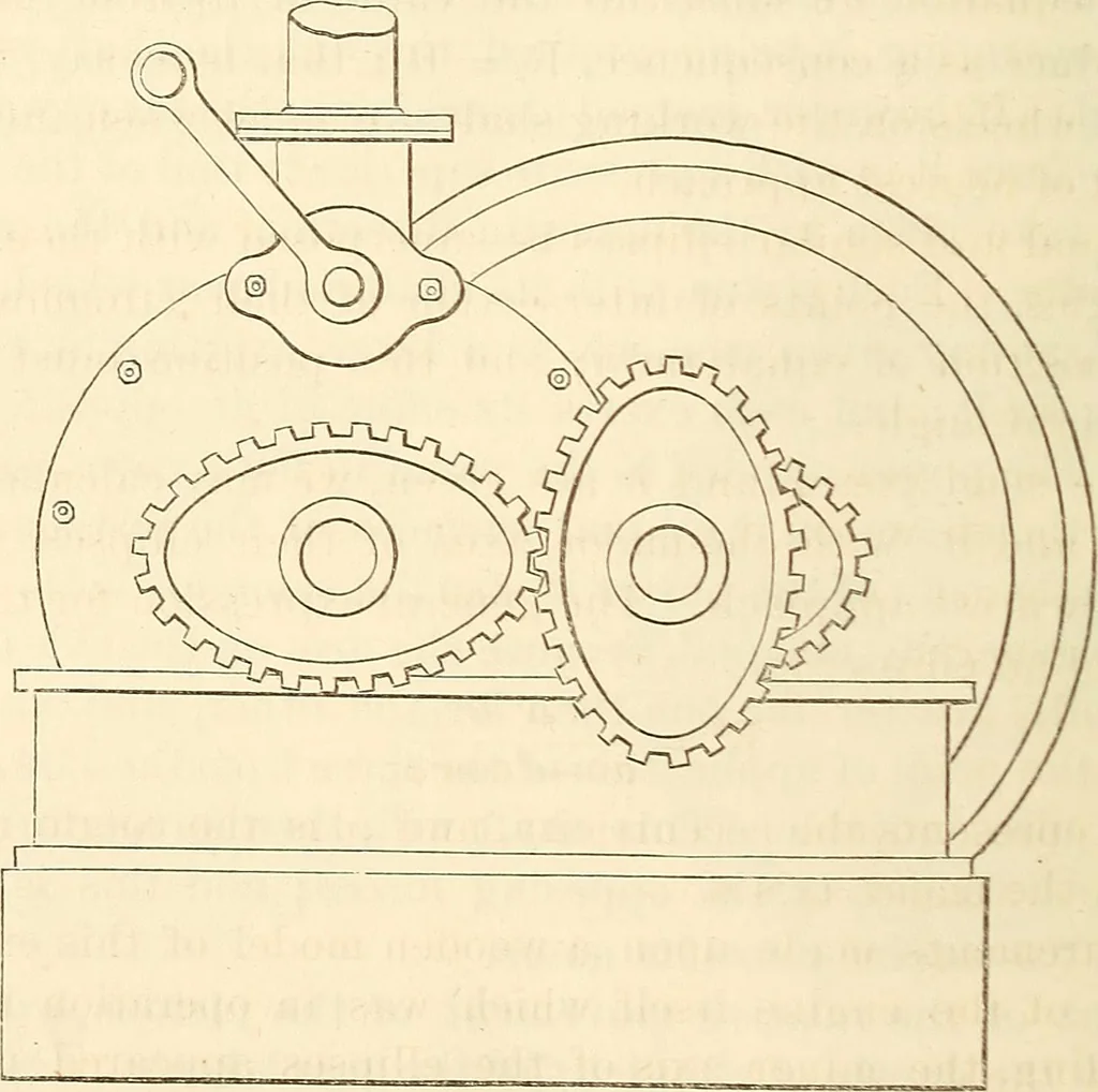 An illustration from Machinery and processes of the industrial arts, and apparatus of the exact sciences, 1869, leaf 107