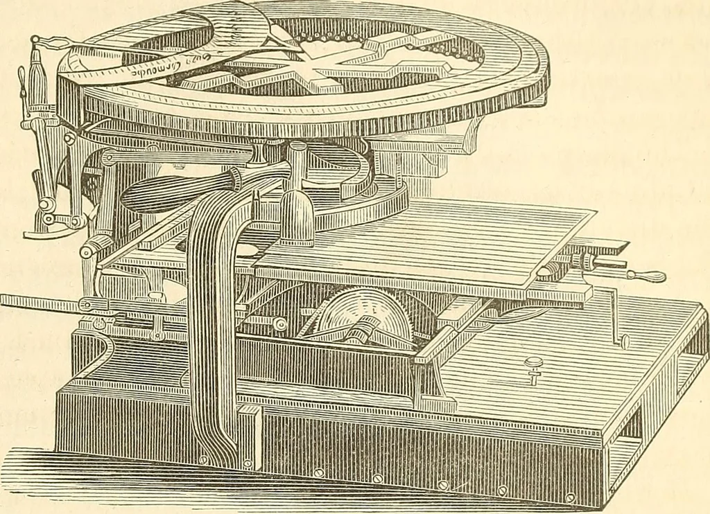 An illustration from Machinery and processes of the industrial arts, and apparatus of the exact sciences, 1869, leaf 466