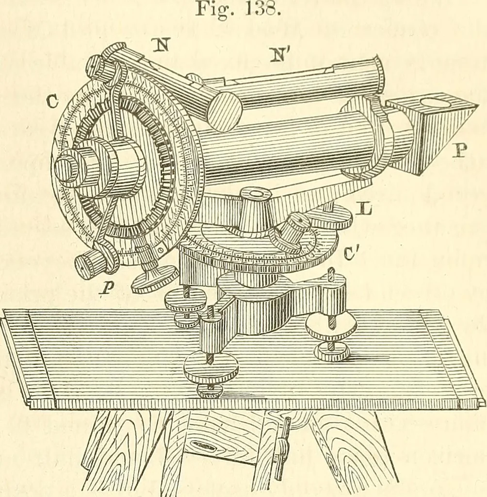 An illustration from Machinery and processes of the industrial arts, and apparatus of the exact sciences, 1869, leaf 614