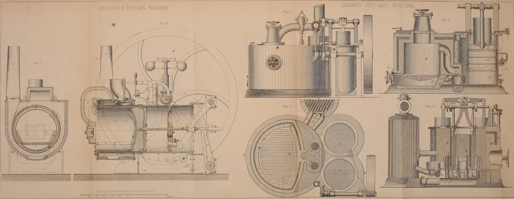 An illustration from Machinery and processes of the industrial arts, and apparatus of the exact sciences, 1869, leaf 672