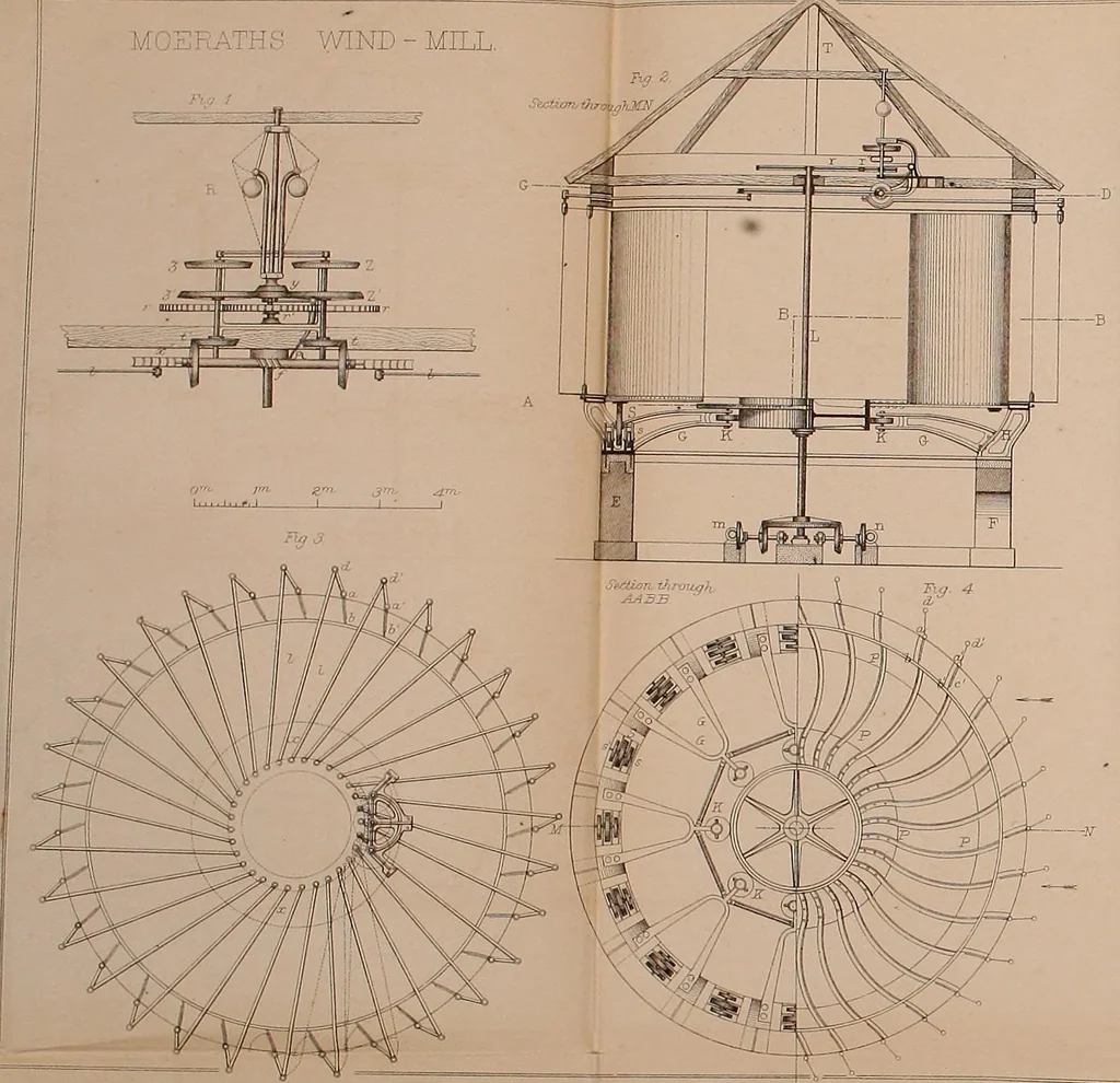 An illustration from Machinery and processes of the industrial arts, and apparatus of the exact sciences, 1869, leaf 688