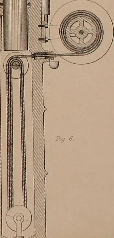 An illustration from Machinery and processes of the industrial arts, and apparatus of the exact sciences, 1869, leaf 688