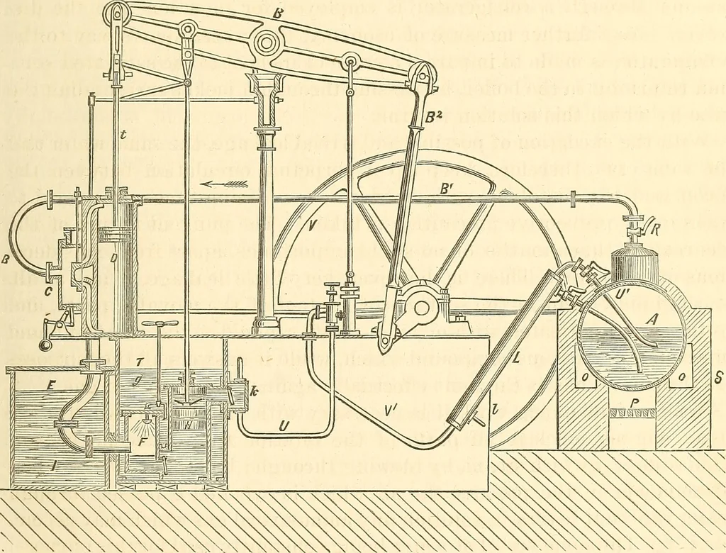 An illustration from Machinery and processes of the industrial arts, and apparatus of the exact sciences, 1869, leaf 92