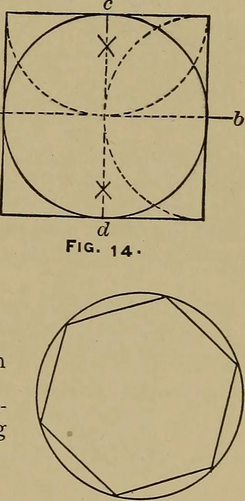 An illustration from Machinists' and draftsmen's handbook, containing tables, rules and formulas, with numerous examples explaining the principles of mathematics and mechanics as applied to the mechanical trades; intended as a reference book for all interested in mechanical work, 1910, leaf 206