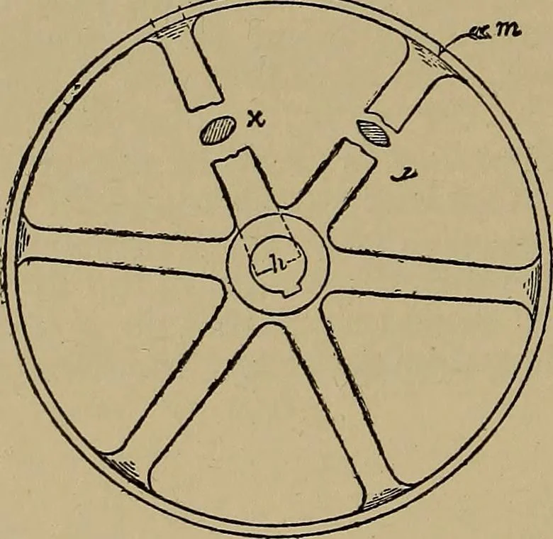 An illustration from Machinists' and draftsmen's handbook, containing tables, rules and formulas, with numerous examples explaining the principles of mathematics and mechanics as applied to the mechanical trades; intended as a reference book for all interested in mechanical work, 1910, leaf 367