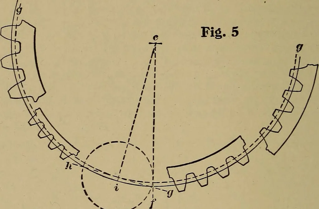 An illustration from Machinists' and draftsmen's handbook, containing tables, rules and formulas, with numerous examples explaining the principles of mathematics and mechanics as applied to the mechanical trades; intended as a reference book for all interested in mechanical work, 1910, leaf 407
