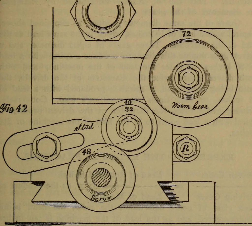 An illustration from The machinist and tool maker's instructor, containing an easy method of calculating and laying out difficult work in the machine shop .., 1896, leaf 178