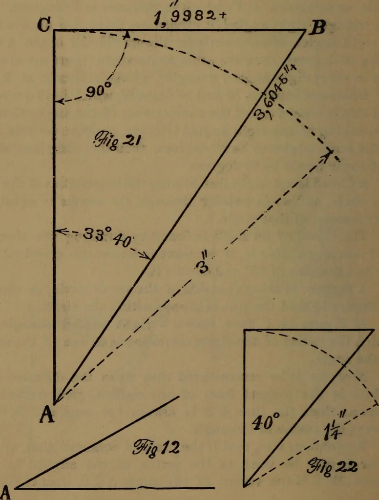An illustration from The machinist and tool maker's instructor, containing an easy method of calculating and laying out difficult work in the machine shop .., 1896, leaf 37