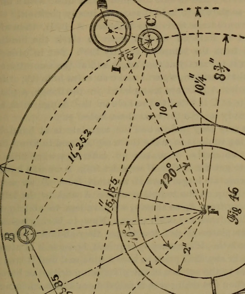 An illustration from The machinist and tool maker's instructor, containing an easy method of calculating and laying out difficult work in the machine shop .., 1896, leaf 60