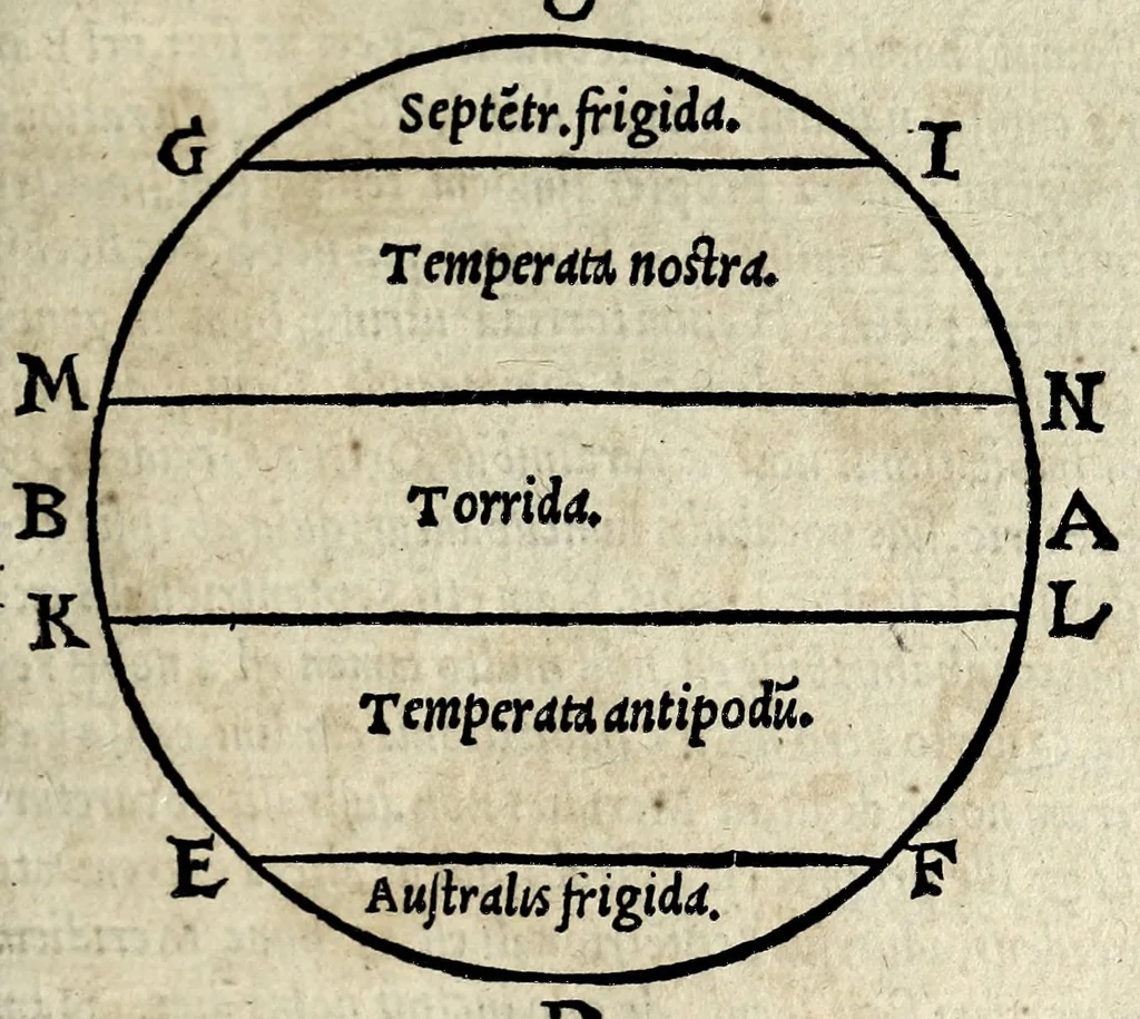 An illustration from Macrobii Ambrosii Avrelii Theodosii, viri consvlaris & illustris, In Somnium Scipionis lib. II ; Saturnaliorum lib. VII : ex uarijs ac uetustissimis codicibus recogniti & aucti, 1542, leaf 131