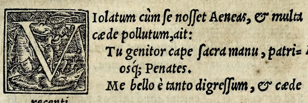 An illustration from Macrobii Ambrosii Avrelii Theodosii, viri consvlaris & illustris, In Somnium Scipionis lib. II ; Saturnaliorum lib. VII : ex uarijs ac uetustissimis codicibus recogniti & aucti, 1542, leaf 315