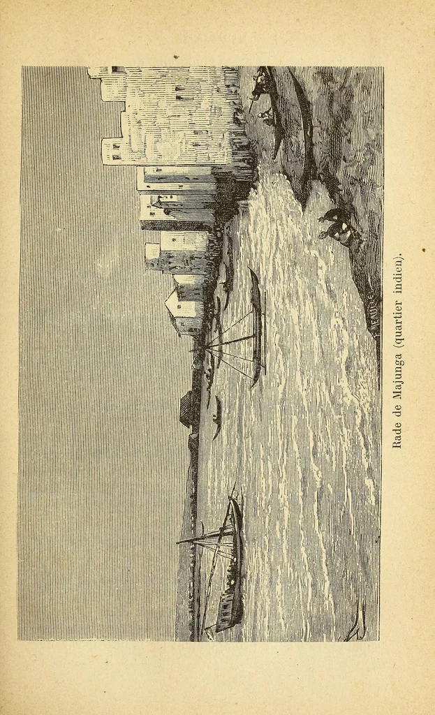 An illustration from Madagascar depuis sa découverte jusqu'à nos jours, 1888, leaf 221