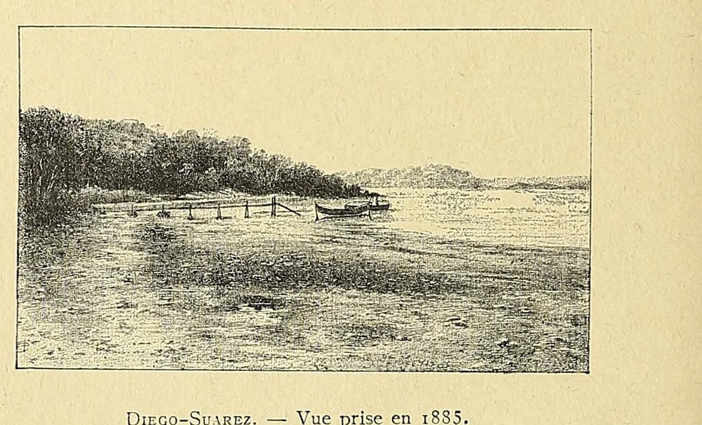 An illustration from Madagascar et la mission catholique, 1895, leaf 112