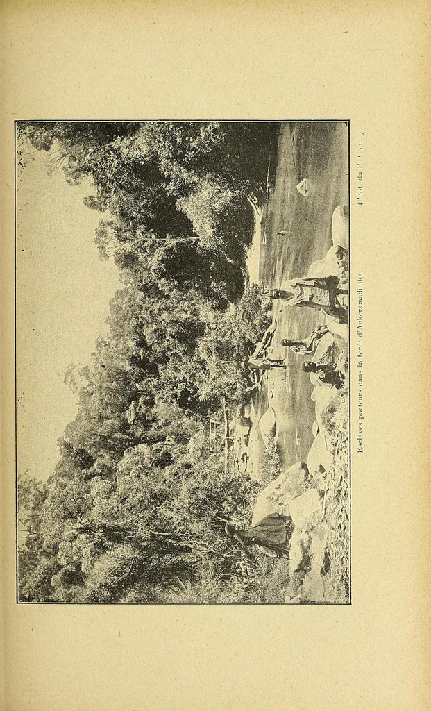 An illustration from Madagascar et la mission catholique, 1895, leaf 215