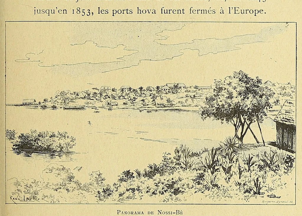 An illustration from Madagascar et la mission catholique, 1895, leaf 29