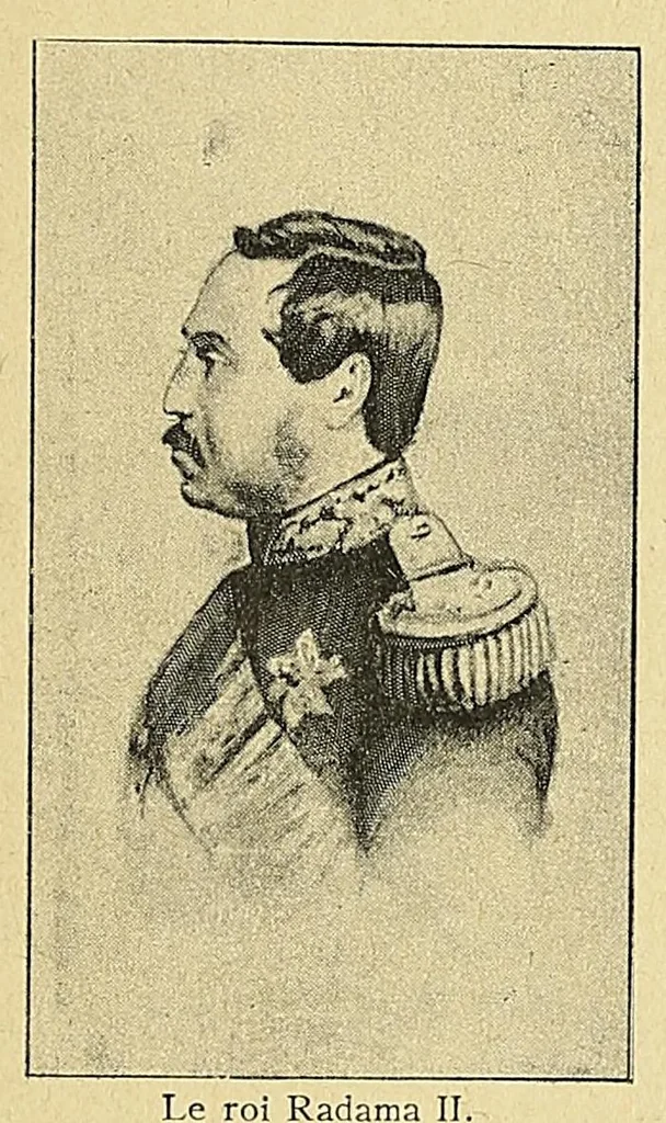 An illustration from Madagascar et la mission catholique, 1895, leaf 45