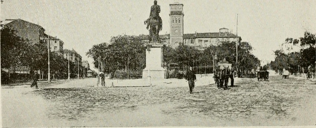 An illustration from Madrid : an historical description and handbook of the Spanish Capital, 1909, leaf 225