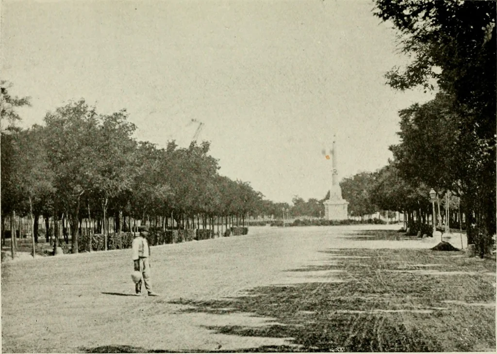 An illustration from Madrid : an historical description and handbook of the Spanish Capital, 1909, leaf 226