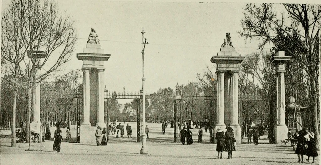 An illustration from Madrid : an historical description and handbook of the Spanish Capital, 1909, leaf 240