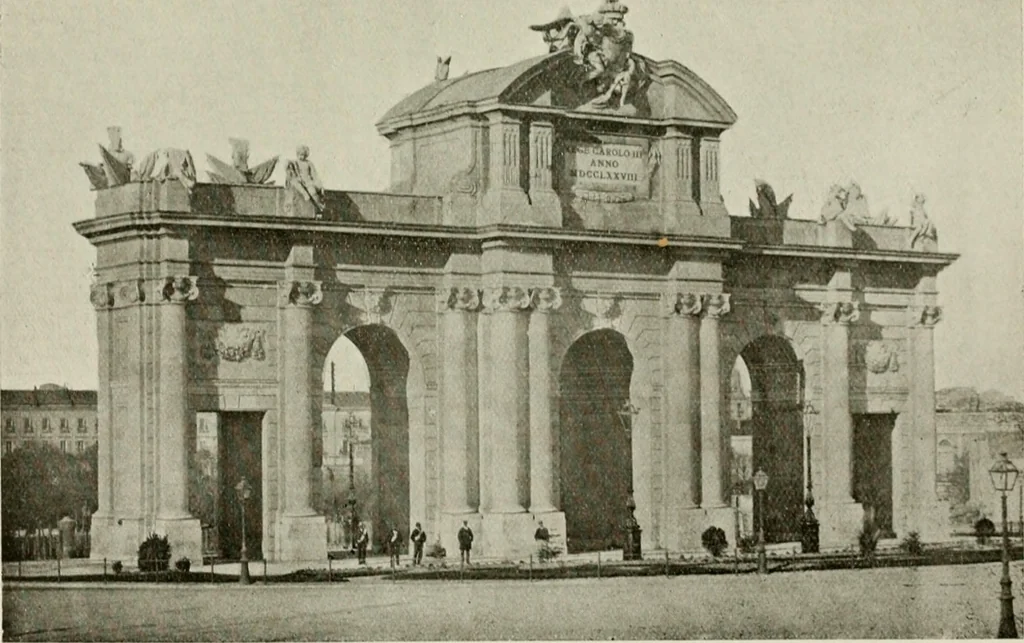 An illustration from Madrid : an historical description and handbook of the Spanish Capital, 1909, leaf 248