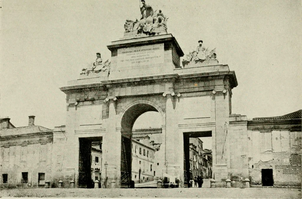 An illustration from Madrid : an historical description and handbook of the Spanish Capital, 1909, leaf 250