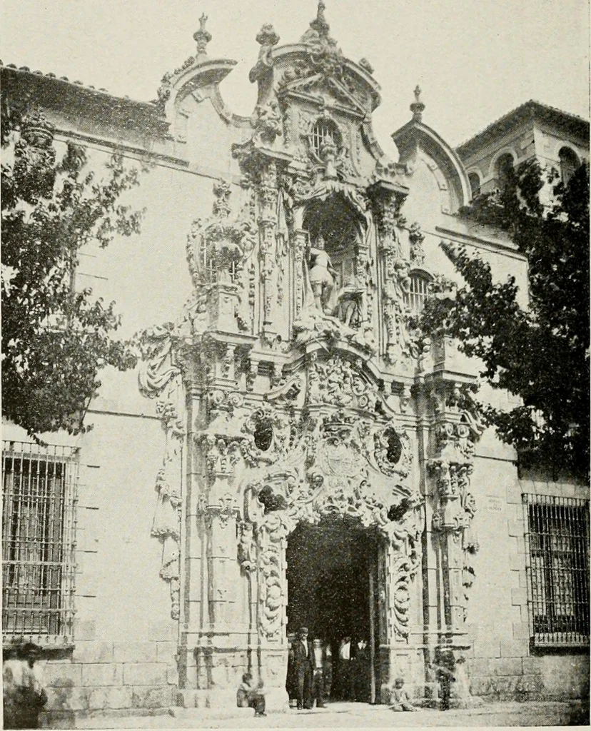 An illustration from Madrid : an historical description and handbook of the Spanish Capital, 1909, leaf 257